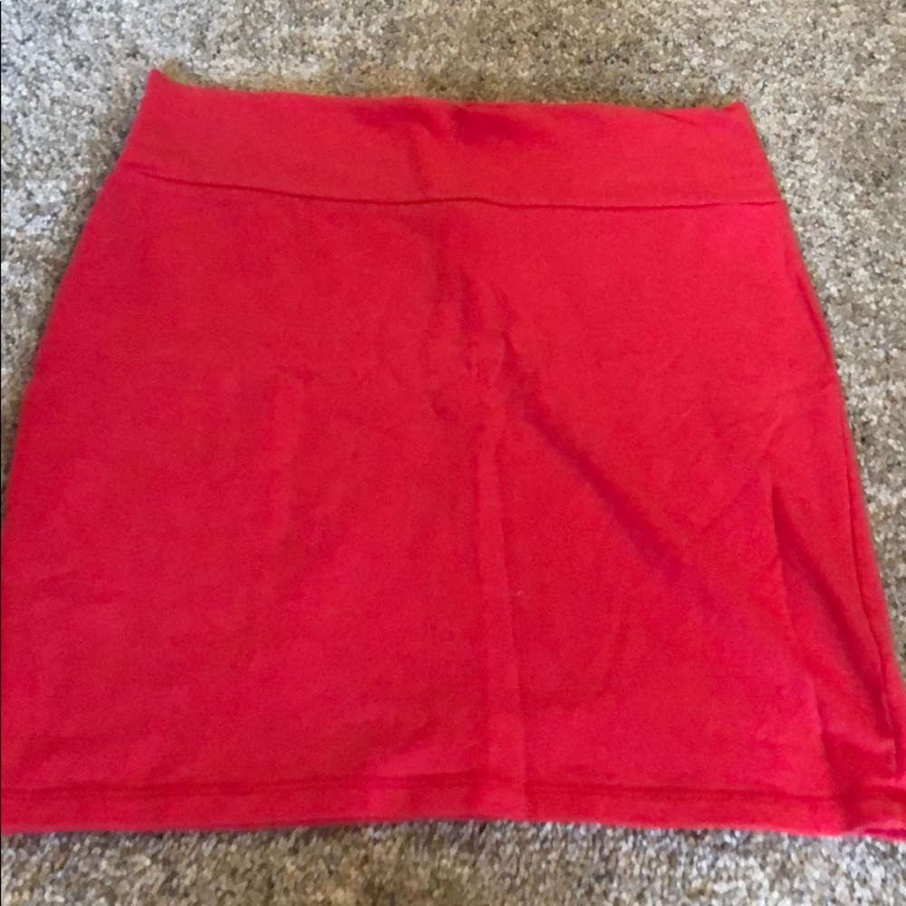 Coral skirt